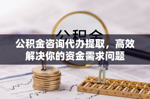 云梦公积金咨询代办提取，高效解决你的资金需求问题