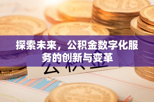 云梦探索未来，公积金数字化服务的创新与变革